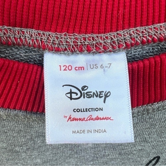 Hanna Andersson x Disney Mickey Mouse Sweatshirt Size‎ 6-7 120cm Pullover Shirt - Picture 6 of 11